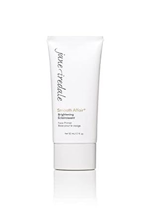jane iredale Smooth Affair Facial Primer & Brightener | Minimizes Appearance of Pores and Lines | Illuminating Glow, Mattifying, and Brightening Primer