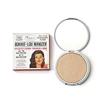 theBalm Bonnie-Lou Manizer Highlighter & Shadow, Highly Pigmented, Gilded Highlighter