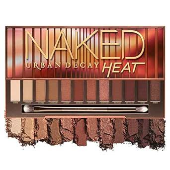 Urban Decay Naked Eyeshadow Palette, 12 Ultra-Blendable Shades - Rich Colors with Velvety Texture - Set Includes Mirror & Double-Ended Makeup Brush - Vegan + Cruelty Free